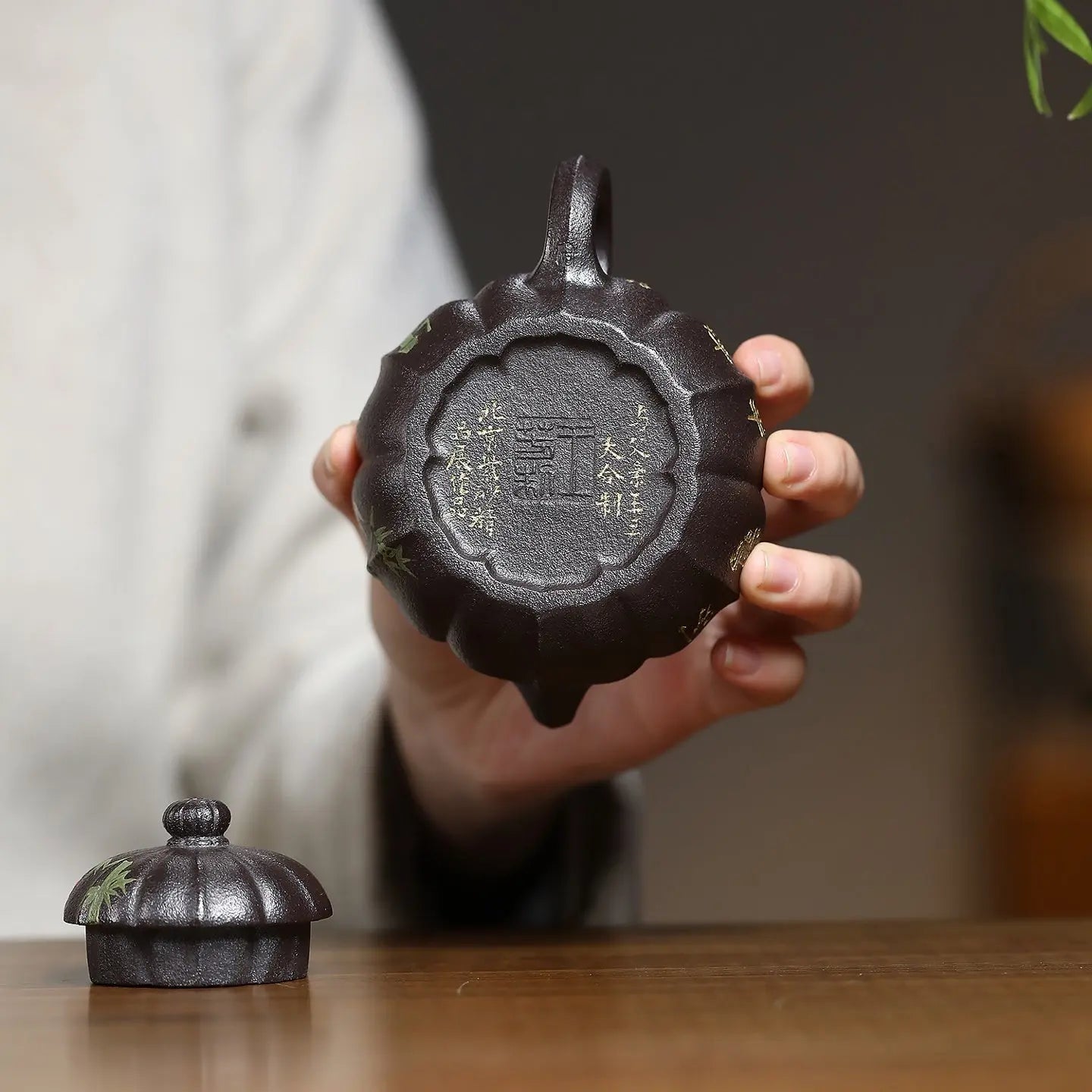 Jin Wen Wen Dan 160cc - Yixing Handmade Teapot 江苏宜兴