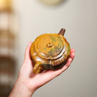 Jin Wen Zhou Pan 200cc - Yixing Handmade Teapot 江苏宜兴
