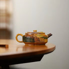 Jin Wen Zhou Pan 200cc - Yixing Handmade Teapot 江苏宜兴