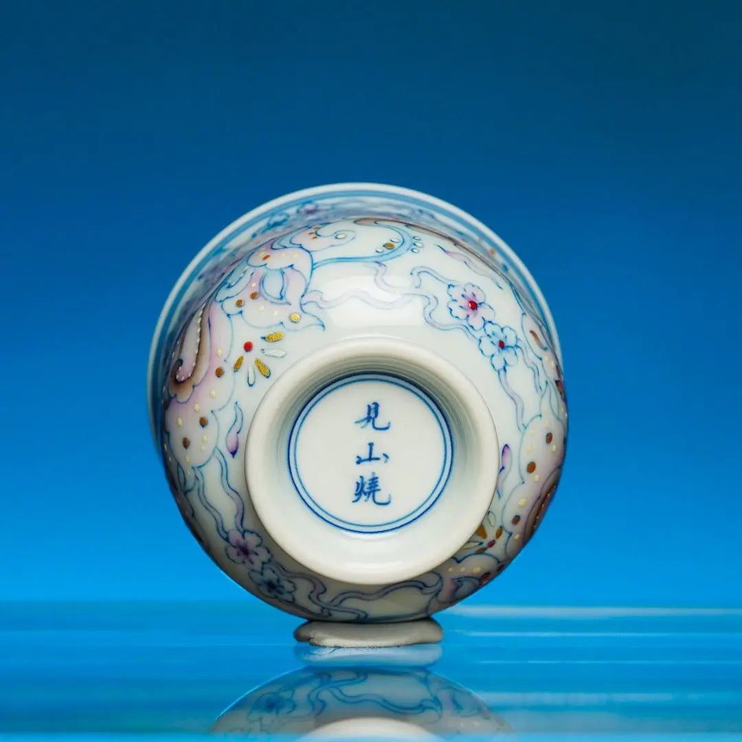 Jin Yu Man Tang 130cc - Jing De Zhen Porcelain Gaiwan zycschina