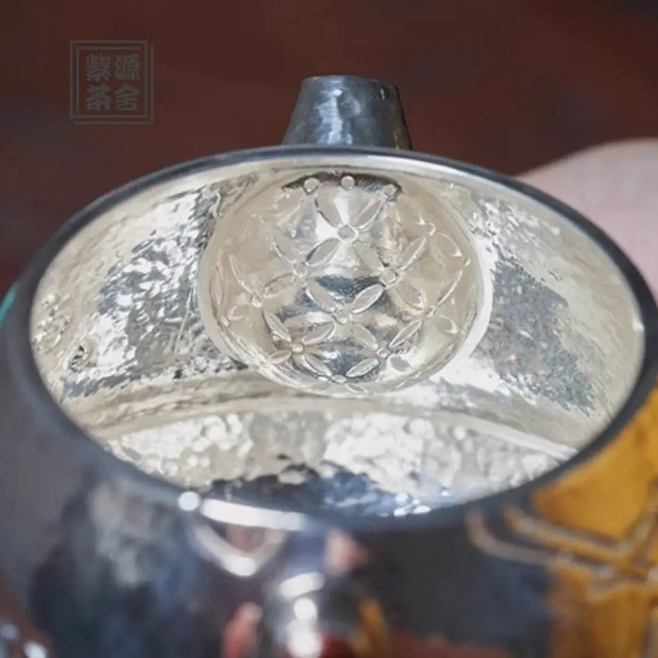 Jin Zhong 160cc - Handmade silver pot zycschina
