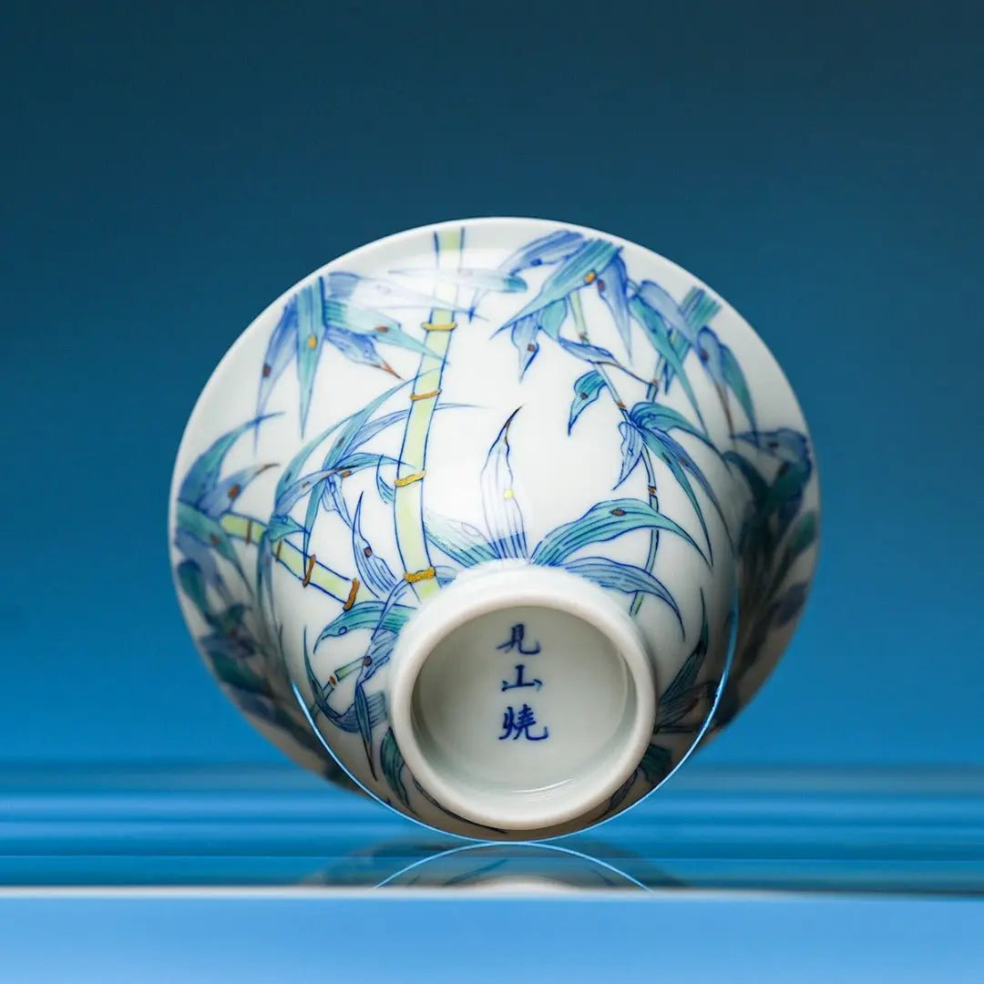 Jin Zhu 130cc - Jing De Zhen Porcelain Gaiwan zycschina