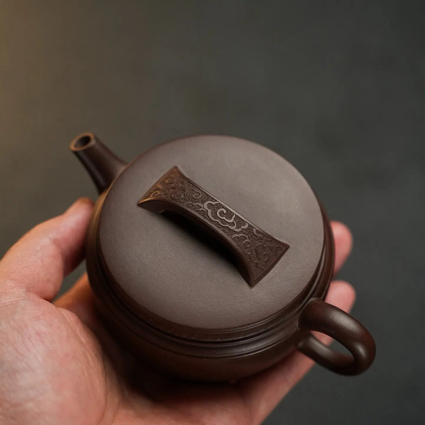 Jing He Han Wa 160cc - Yixing Handmade Teapot 江苏宜兴