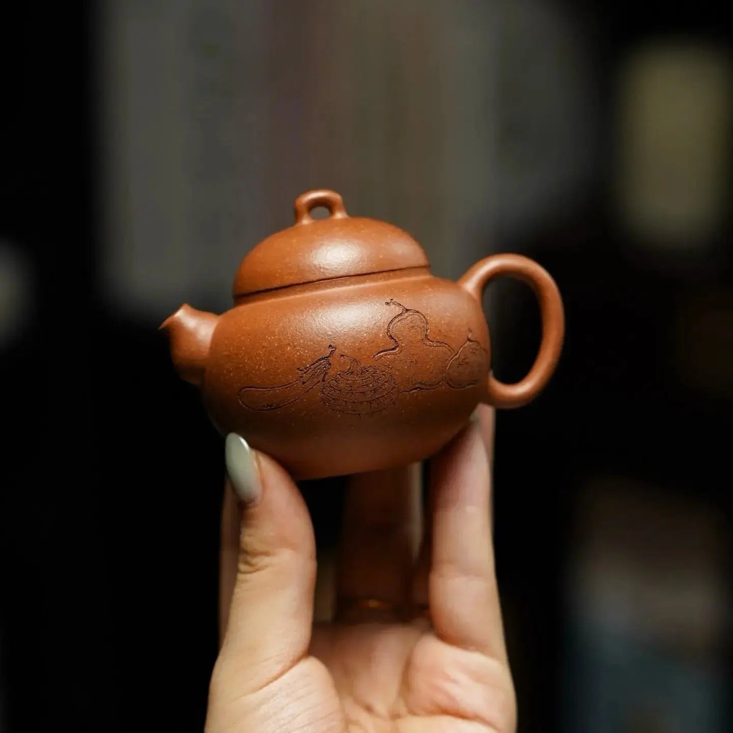 Jing Wen 100cc - Yixing Handmade Teapot 江苏宜兴