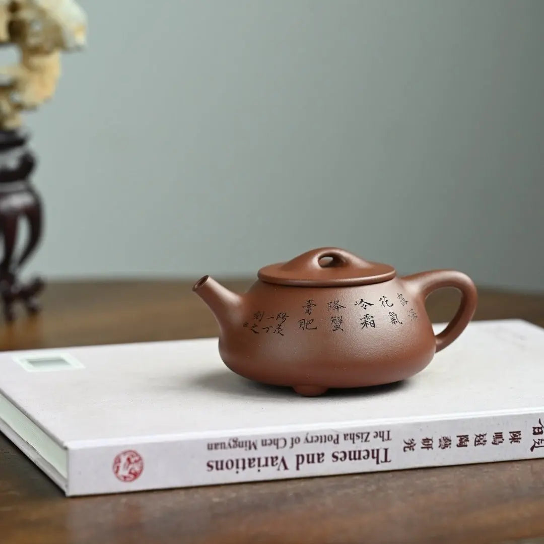 Jing Zhou Shi Piao 180cc - Yixing Handmade Teapot 江苏宜兴