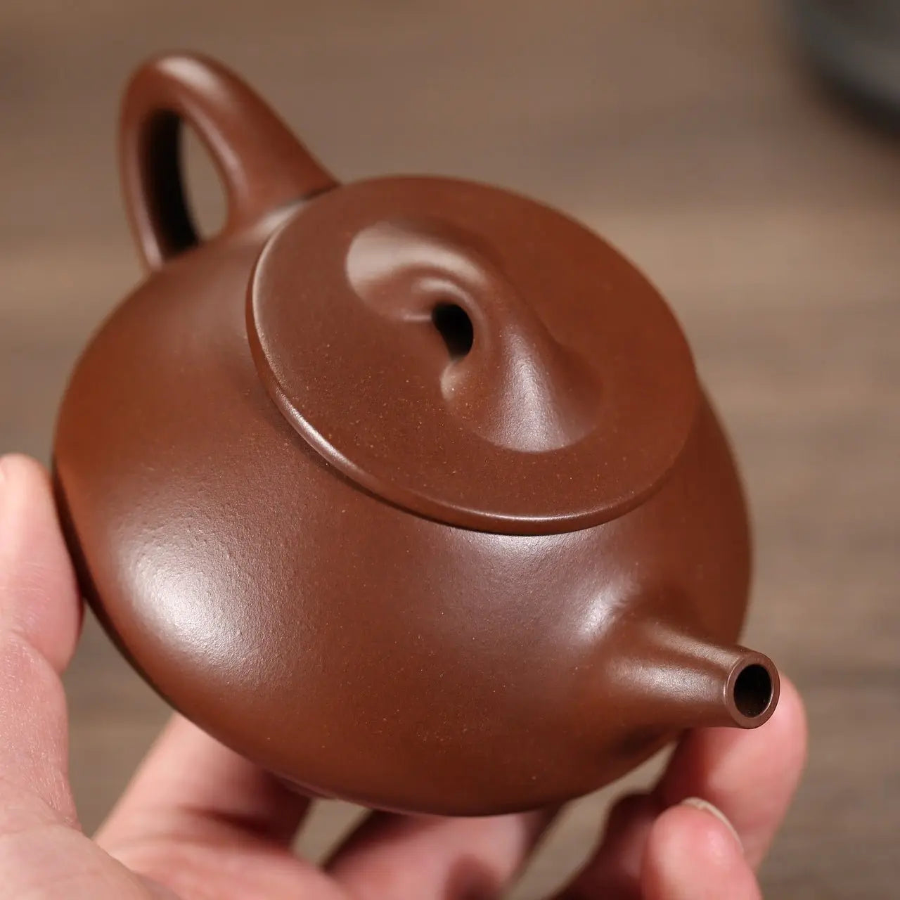Jing Zhou Shi Piao 200cc - Yixing Handmade Teapot 江苏宜兴