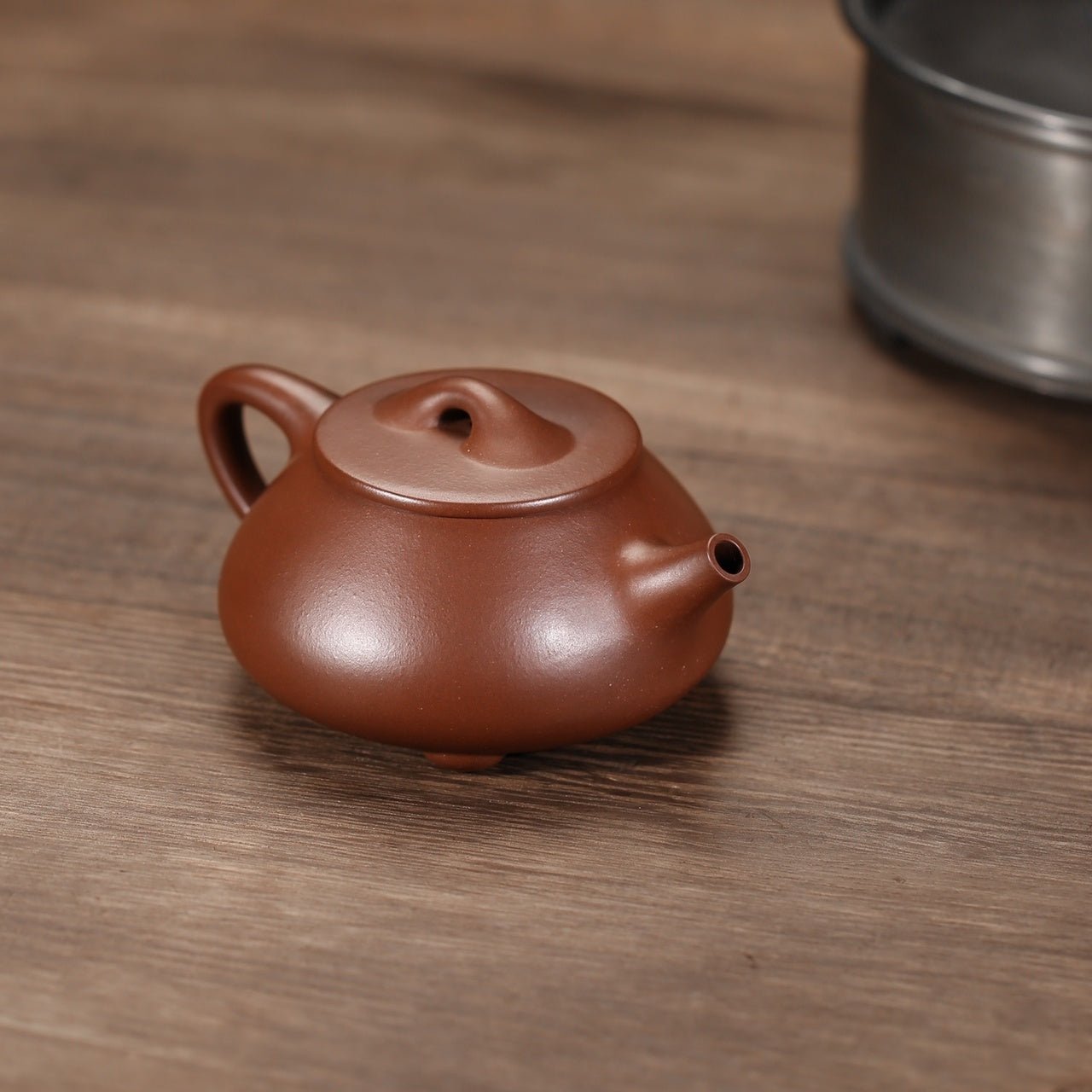 Jing Zhou Shi Piao 200cc - Yixing Handmade Teapot 江苏宜兴