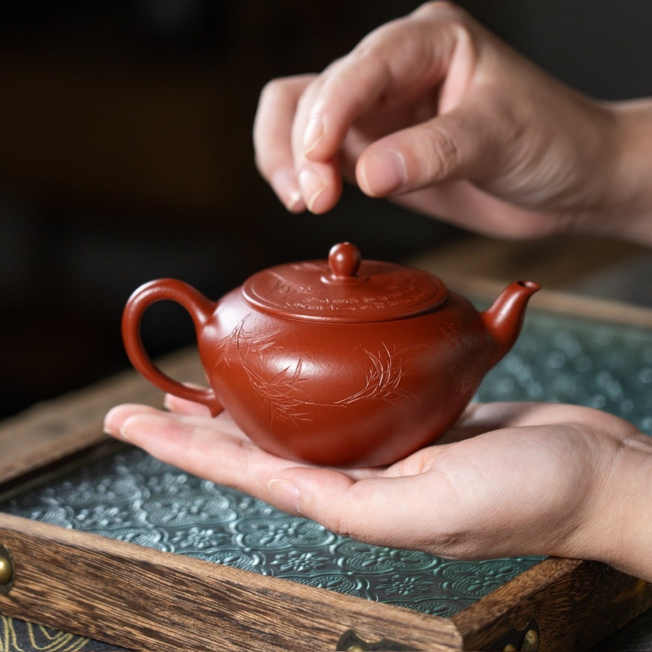 Jing Zhu 180cc - Yixing Handmade Teapot 江苏宜兴