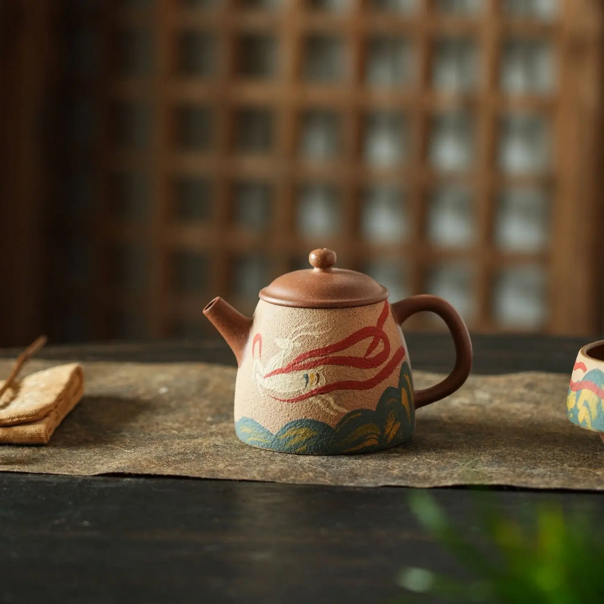 Jiu Se Lu 160cc - Yixing Handmade Teapot 江苏宜兴