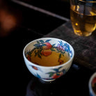 Jiu Tao 150cc - Jing De Zhen Porcelain Gaiwan zycschina