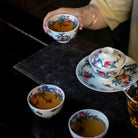 Jiu Tao 150cc - Jing De Zhen Porcelain Gaiwan zycschina