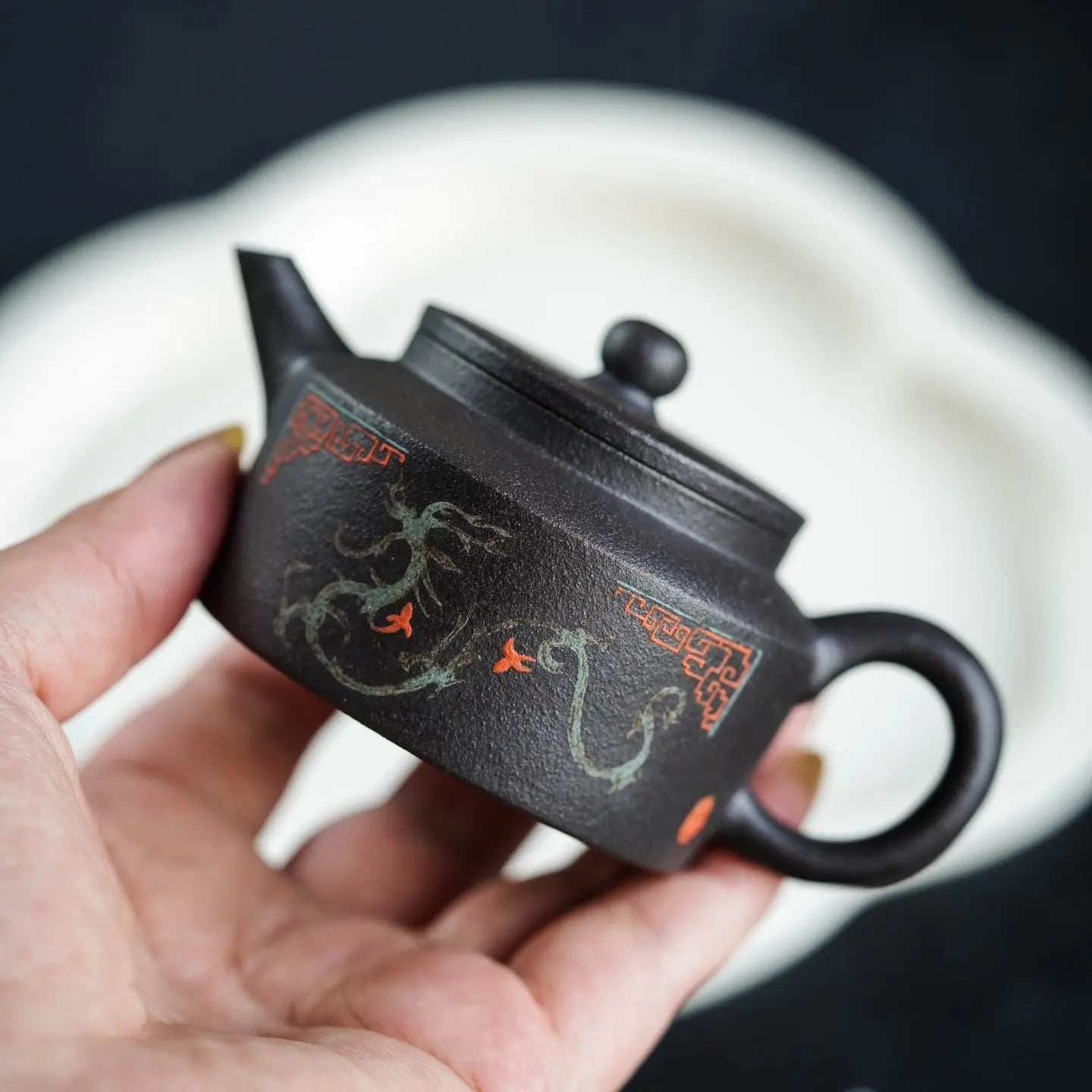Ju Lun 90cc - Yixing Handmade Teapot 江苏宜兴