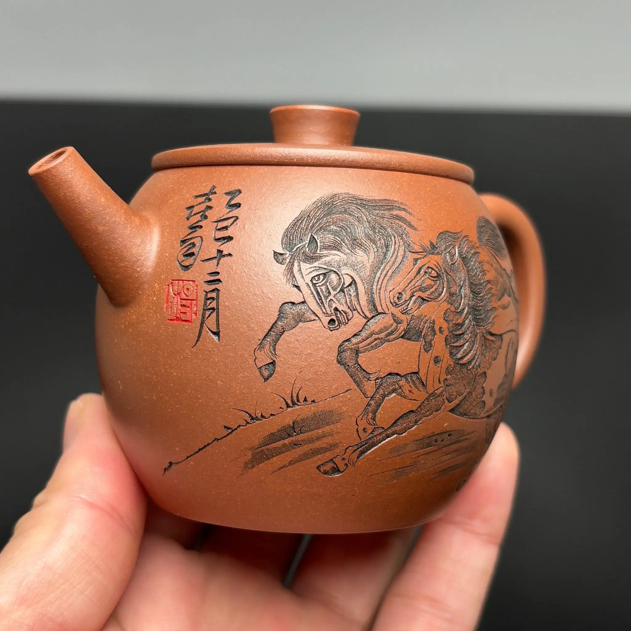 Ju Lun Zhu 170cc - Yixing Handmade Teapot zycs_China