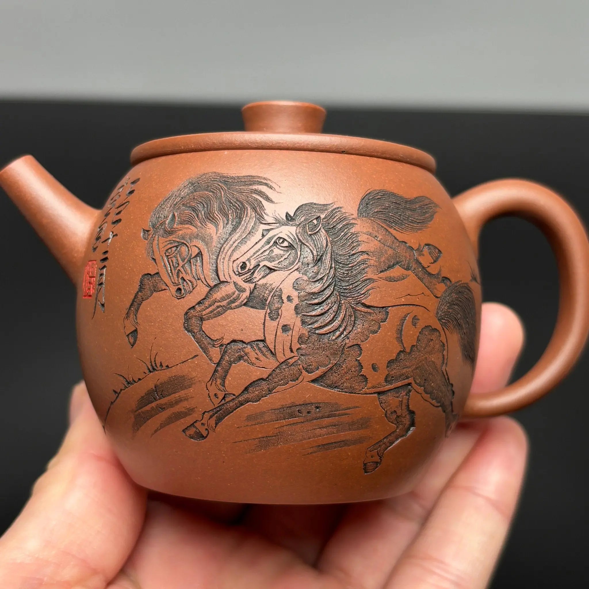 Ju Lun Zhu 170cc - Yixing Handmade Teapot zycs_China
