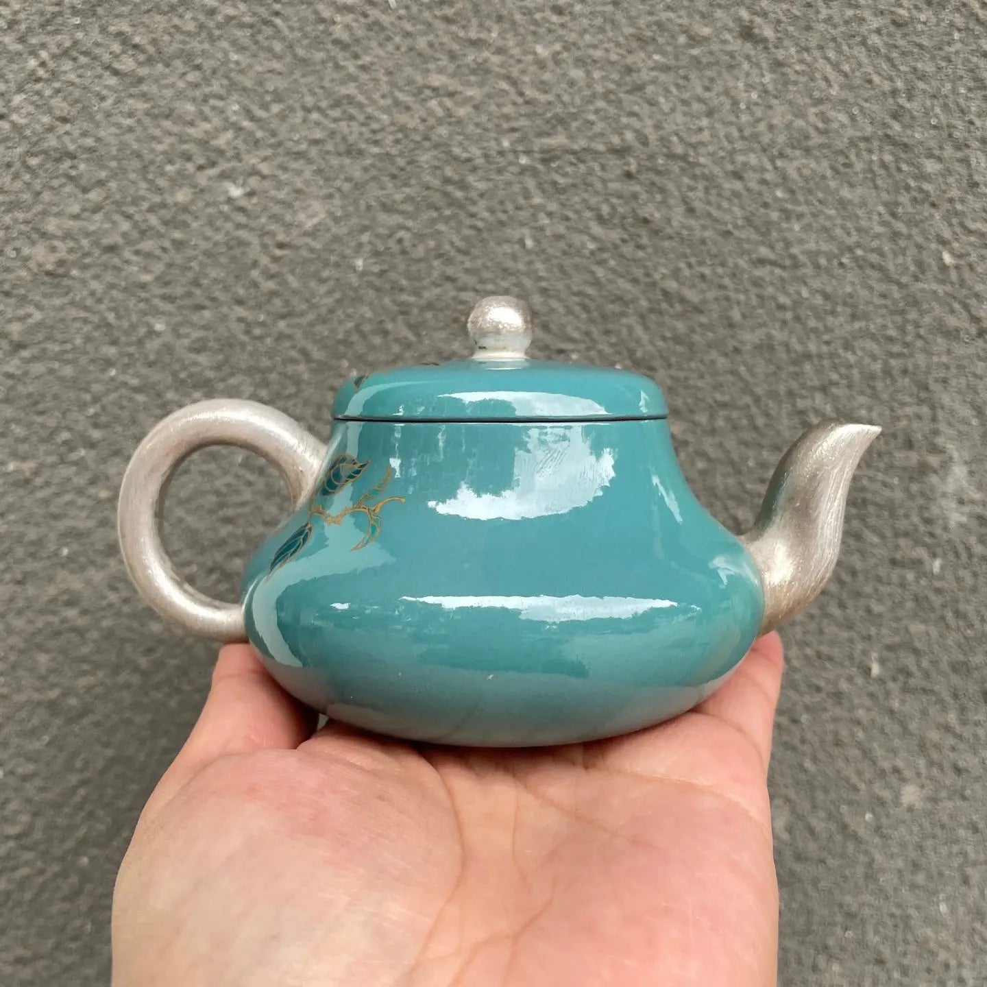 Jun De 160cc - Yixing Handmade Teapot 江苏宜兴
