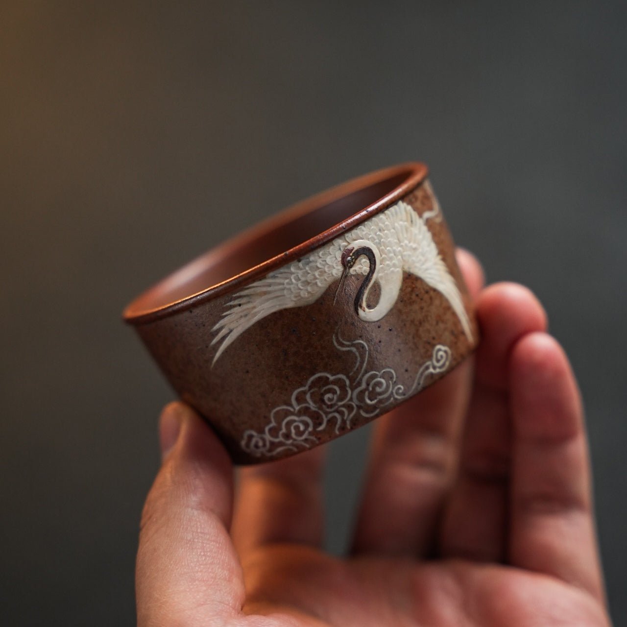 Jun Lan 120cc - Yixing Handmade Teacup 江苏宜兴