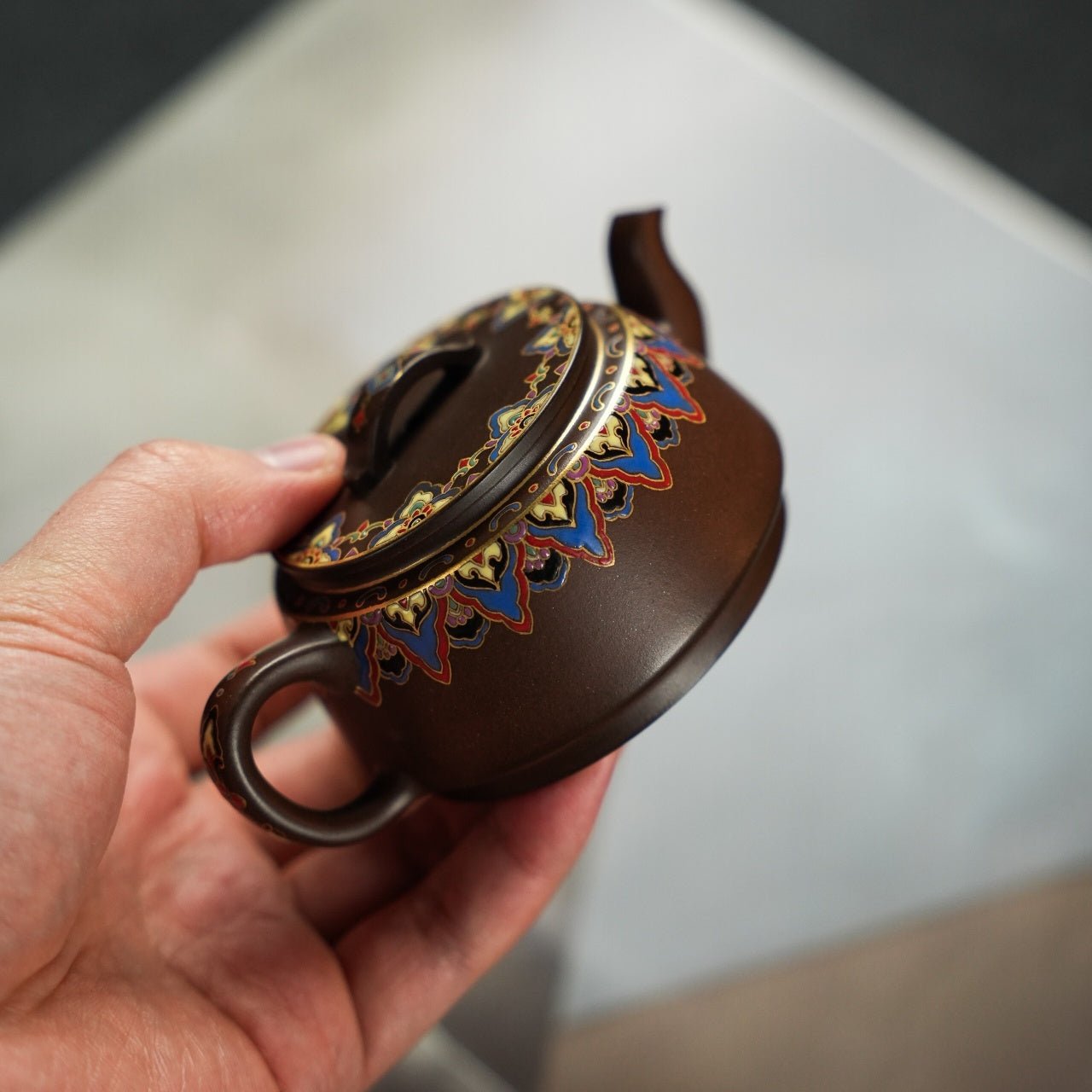 Jun Yue 130cc - Yixing Handmade Teapot 江苏宜兴