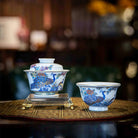 Kong Que - Jing De Zhen Porcelain Gaiwan zycschina