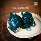 Kong Que Lv 90cc - Jing De Zhen Porcelain Teapot zycschina