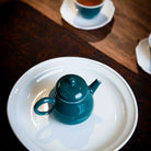 Kong Que Lv 90cc - Jing De Zhen Porcelain Teapot zycschina