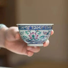 Kui Long Hai Shui - Jing De Zhen Porcelain Teacup zycschina