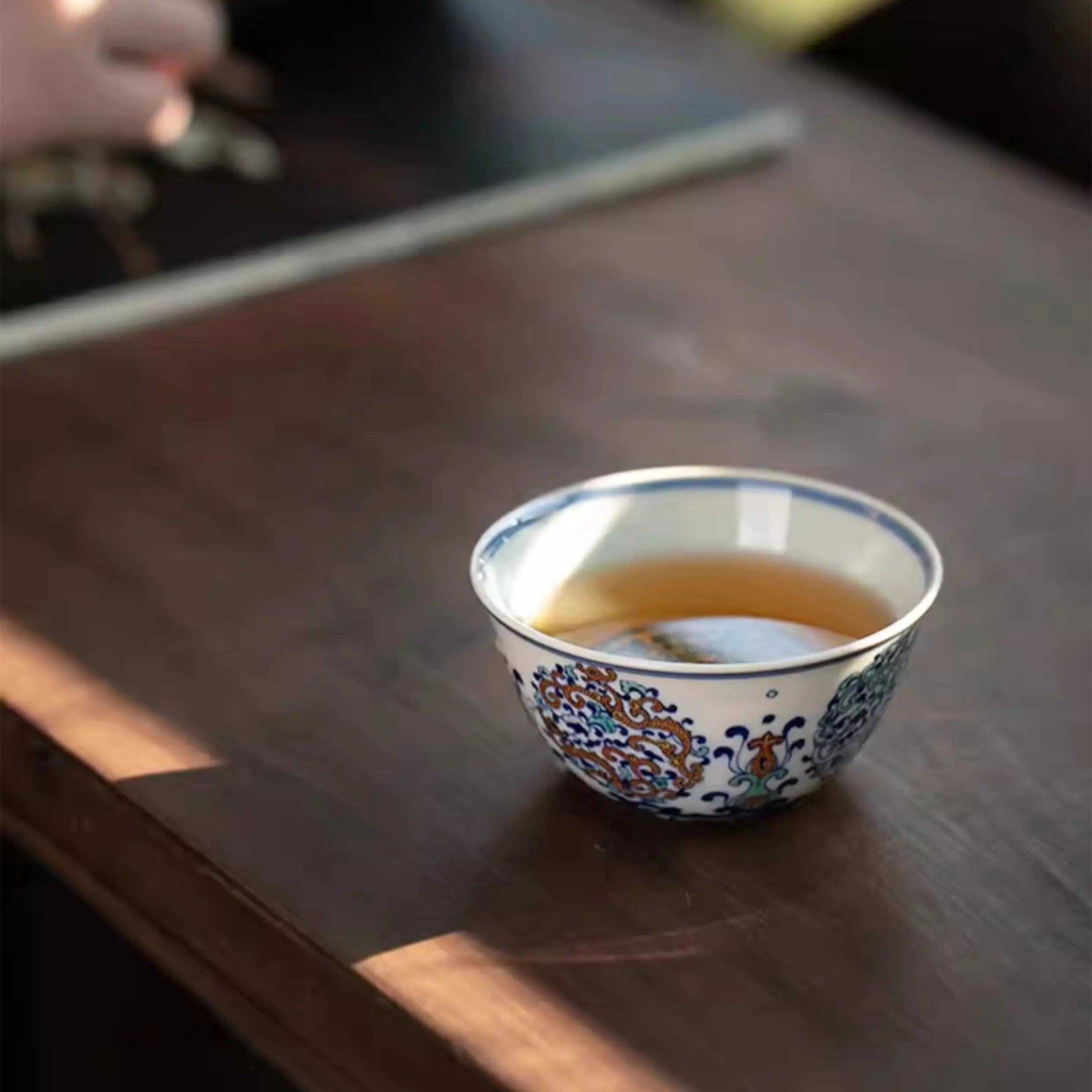 Kui Long Wen - Jing De Zhen Porcelain Teacup zycschina