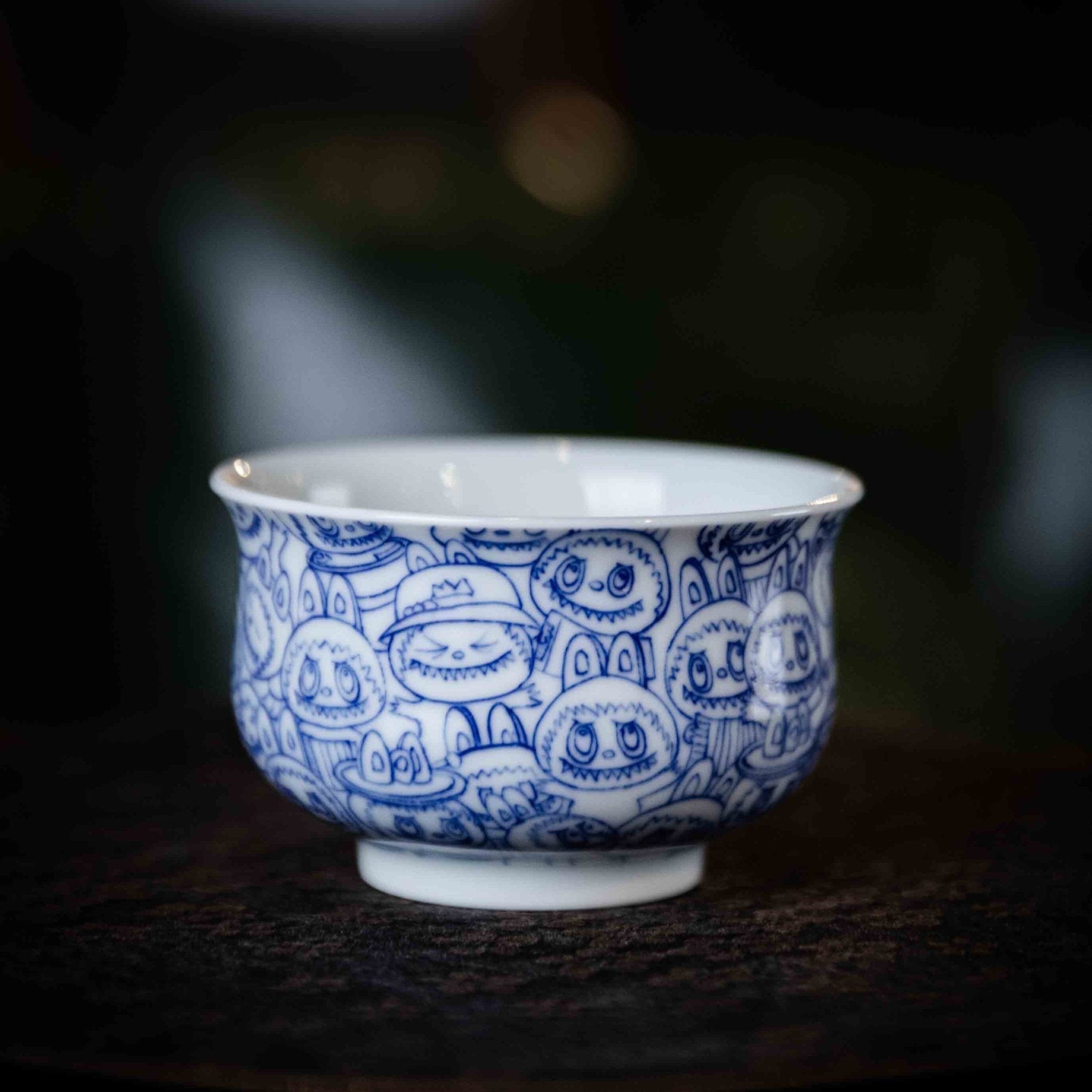 La Bu Bu 100cc - Jing De Zhen Porcelain Teacup zycschina