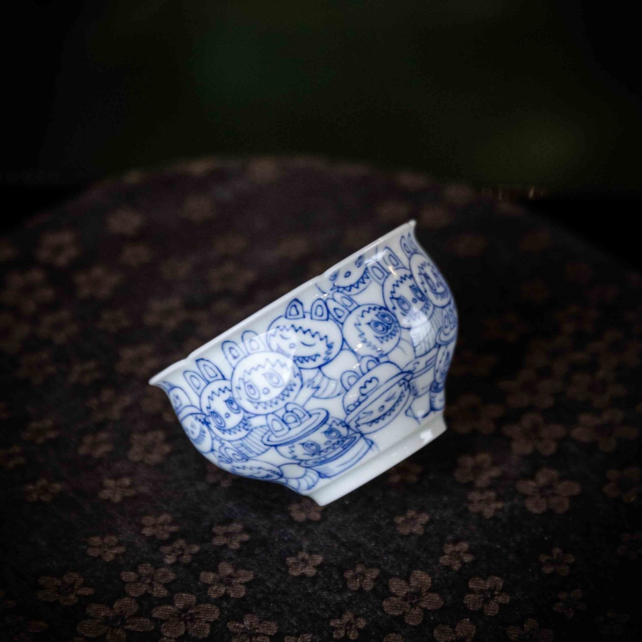 La Bu Bu 90cc - Jing De Zhen Porcelain Teacup zycschina