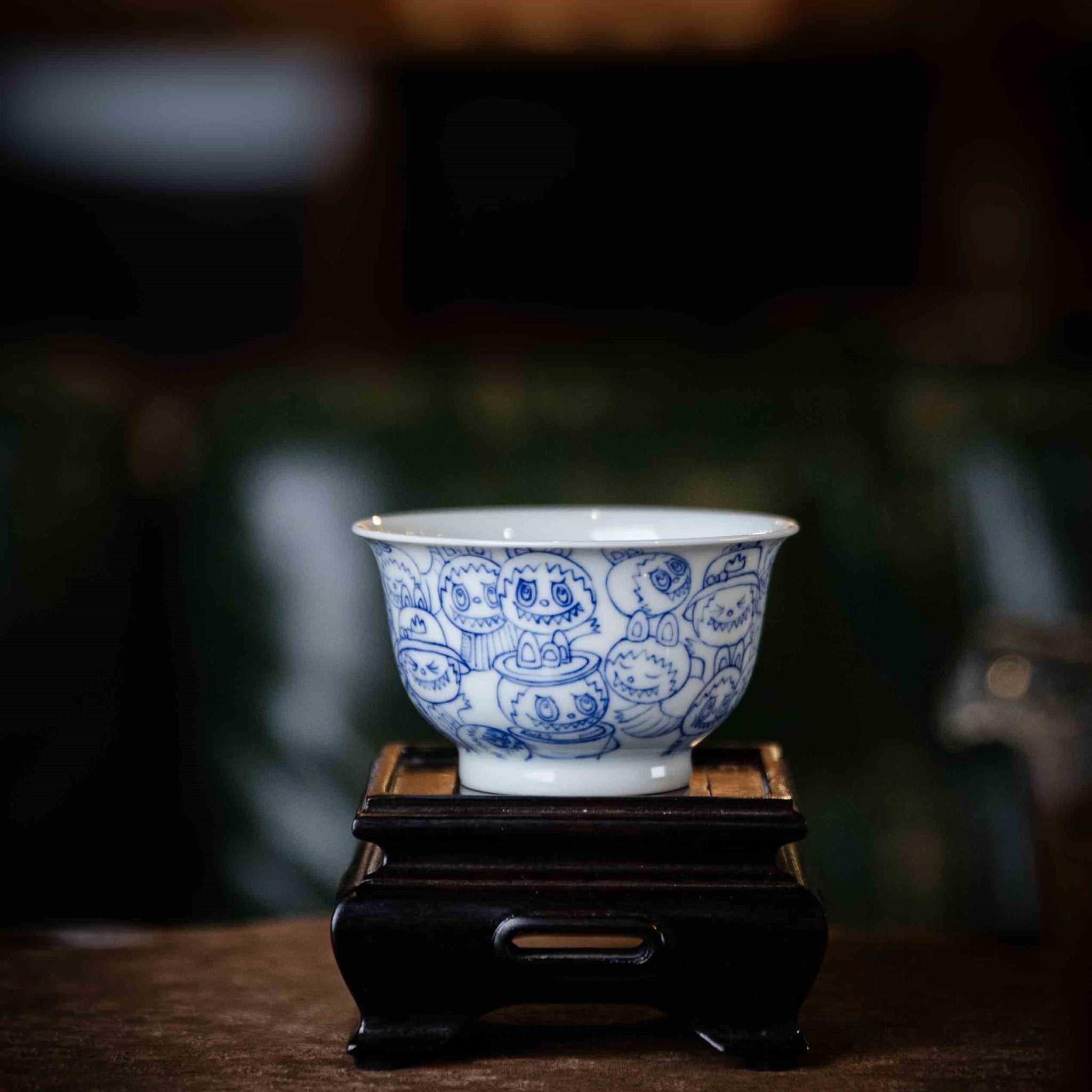 La Bu Bu 90cc - Jing De Zhen Porcelain Teacup zycschina