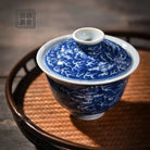 Lan Di Long Wen - Jing De Zhen Porcelain Gaiwan zycschina