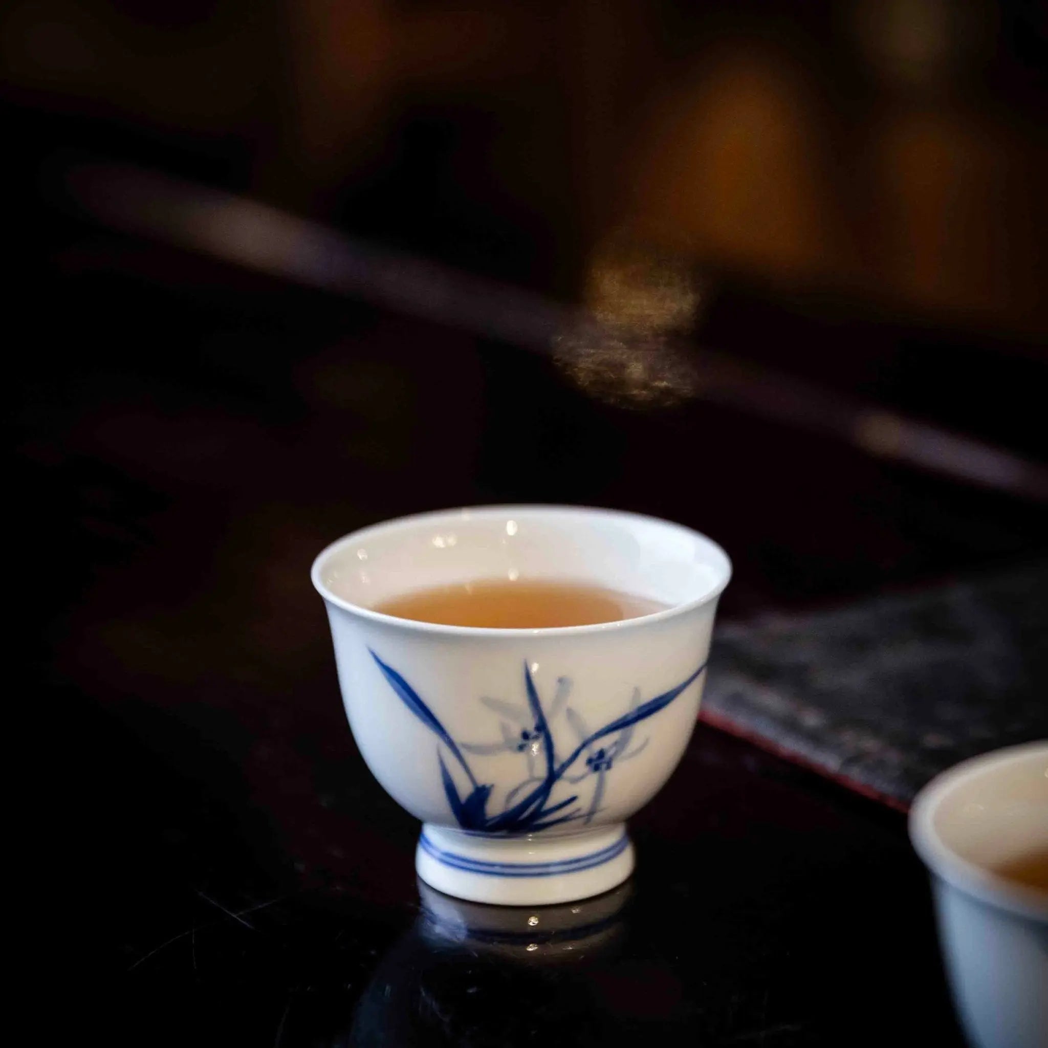 Lan Hua 120cc - Jing De Zhen Porcelain Gaiwan zycschina