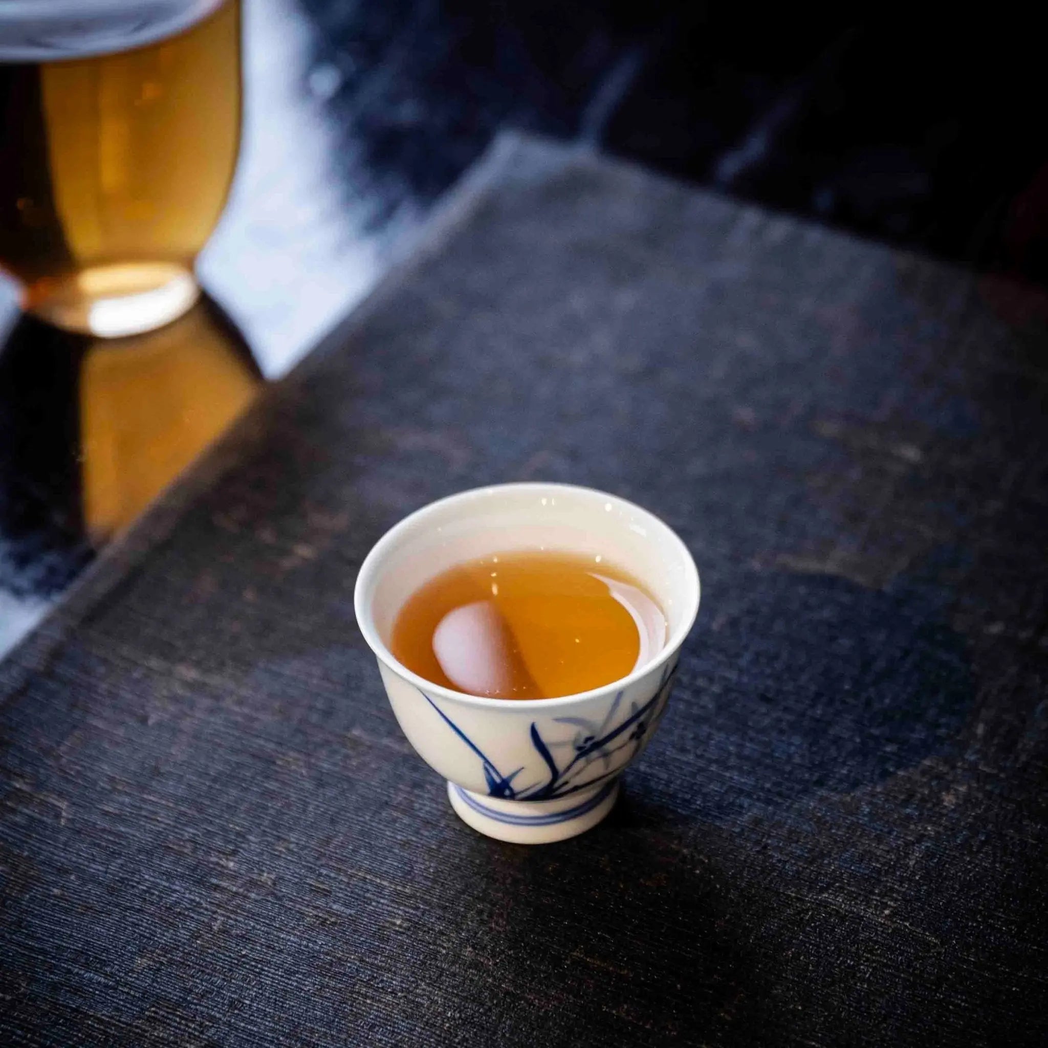 Lan Hua 120cc - Jing De Zhen Porcelain Gaiwan zycschina