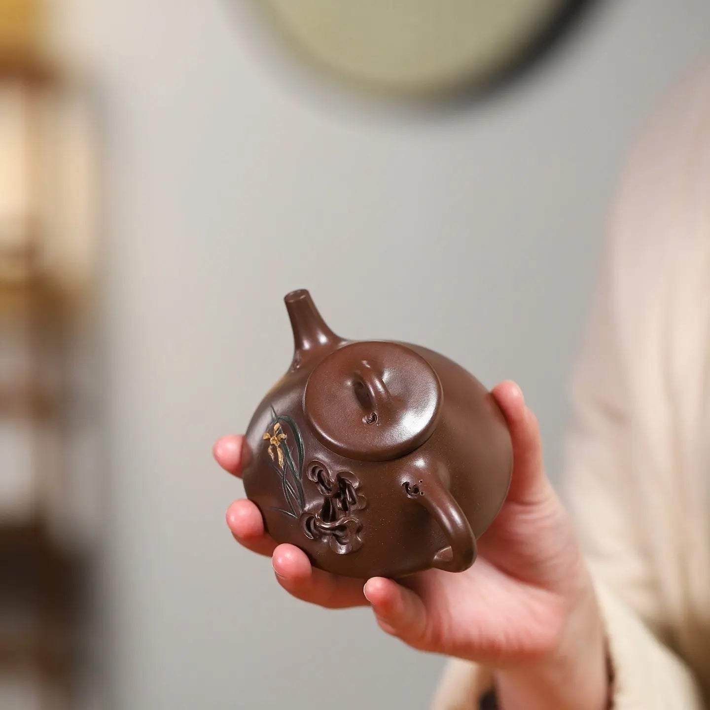 Lan Hua Shi Piao 160cc - Yixing Handmade Teapot 江苏宜兴