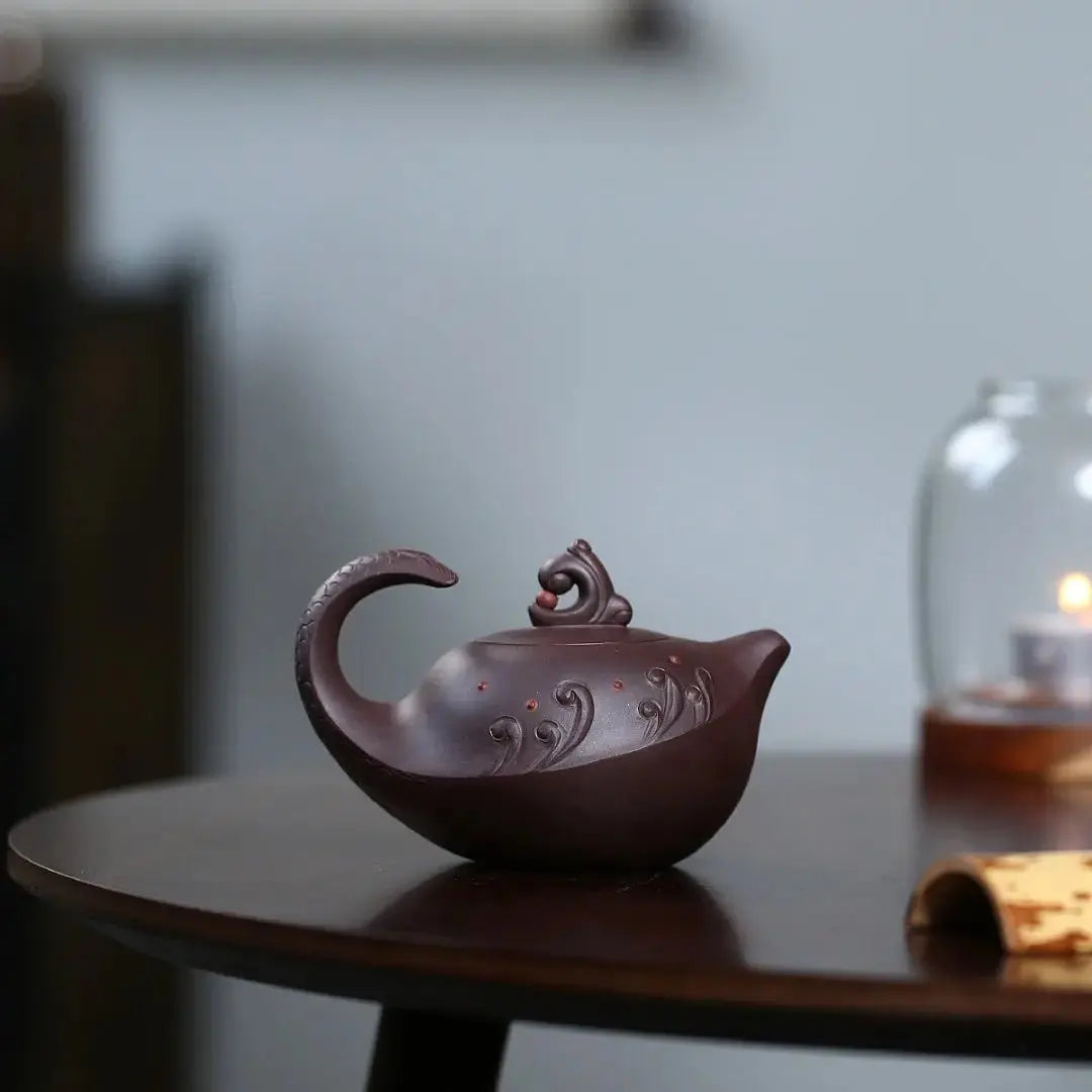 Lang Jing Feng Yi 200cc - Yixing Handmade Teapot 江苏宜兴