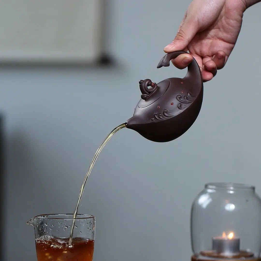 Lang Jing Feng Yi 200cc - Yixing Handmade Teapot 江苏宜兴