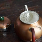 Li Nu Xi Die 180cc - Handmade silver pot zycschina