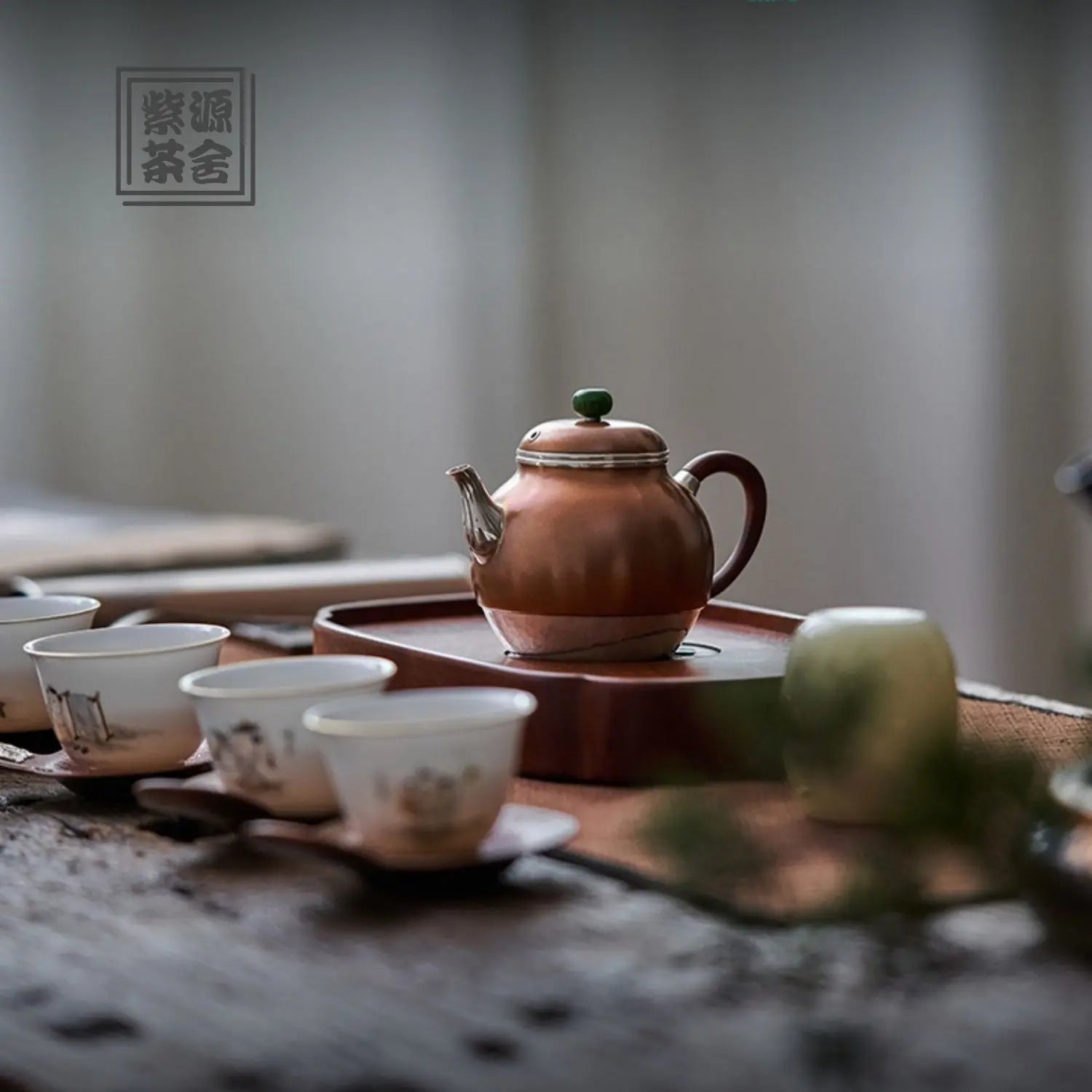 Li Nu Xi Die 180cc - Handmade silver pot zycschina