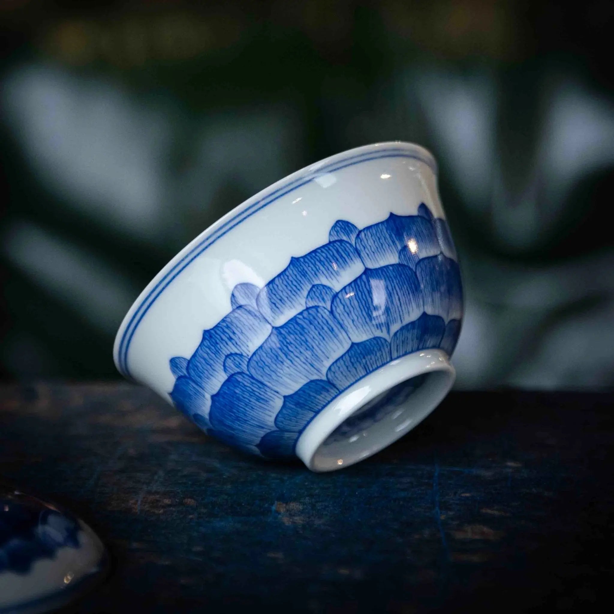 Lian Ban 130cc - Jing De Zhen Porcelain Gaiwan zycschina