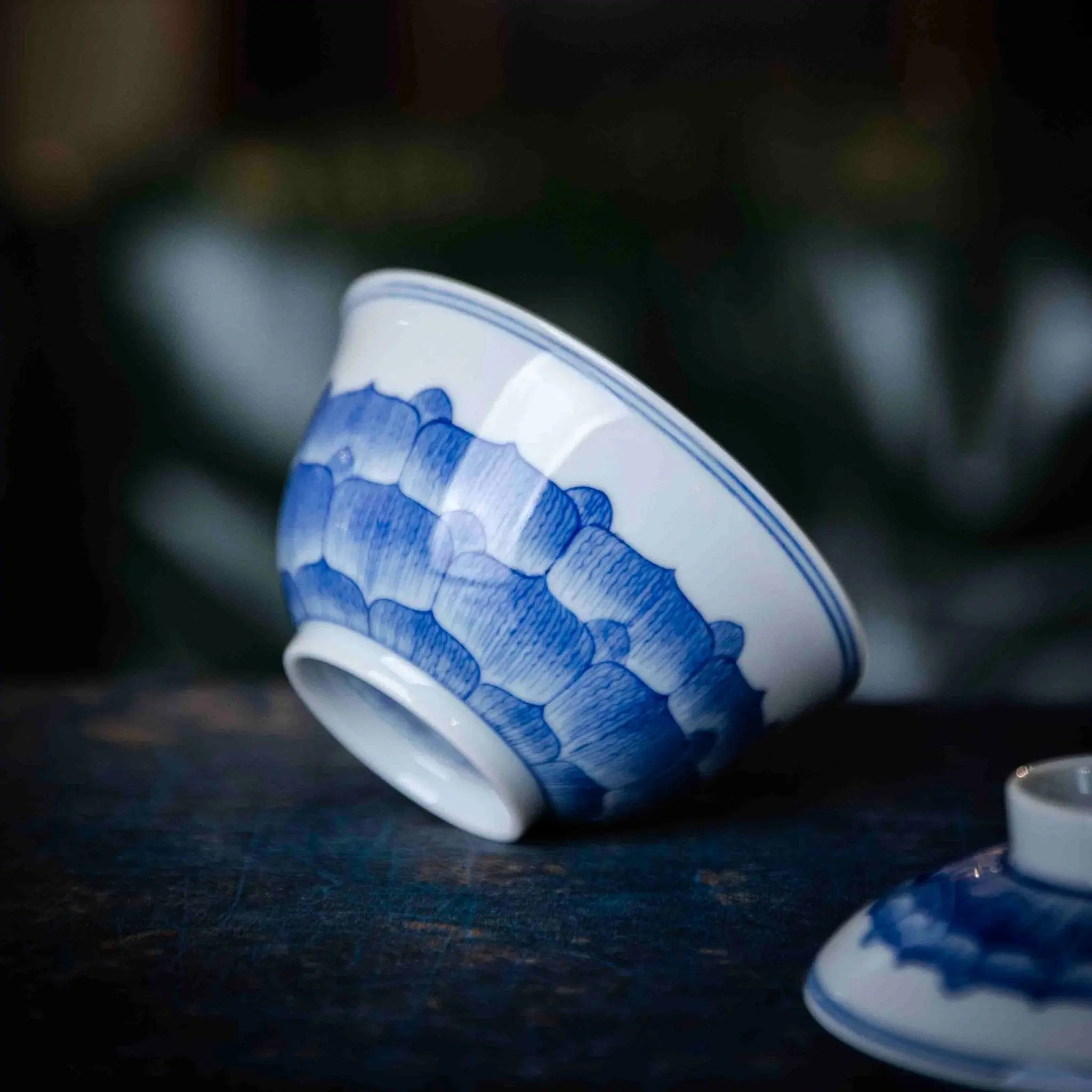 Lian Ban 130cc - Jing De Zhen Porcelain Gaiwan zycschina