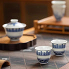 Lian Ban Jiao Ye - Jing De Zhen Porcelain Teacup zycschina
