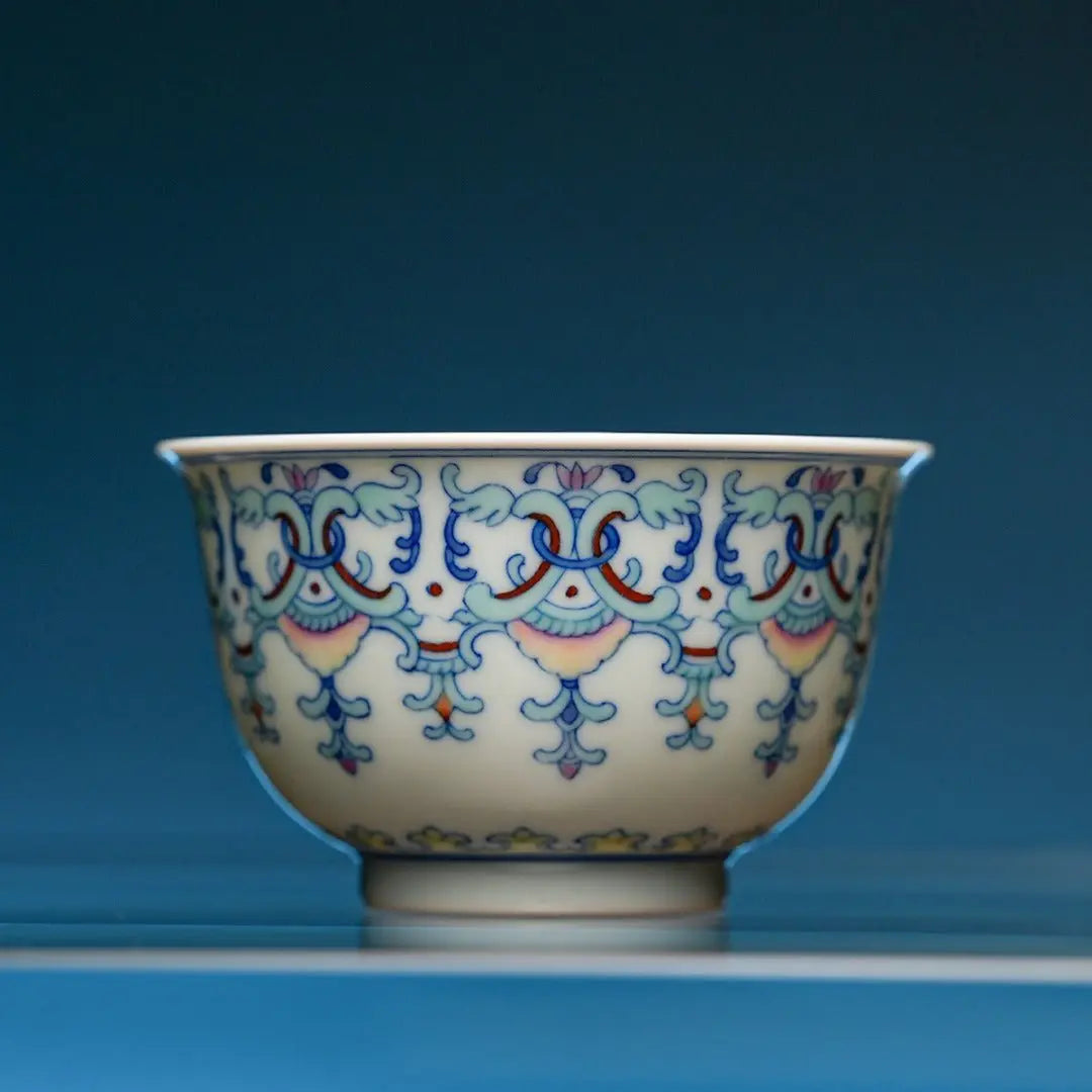 Lian Hua 115cc - Jing De Zhen Porcelain Gaiwan zycschina