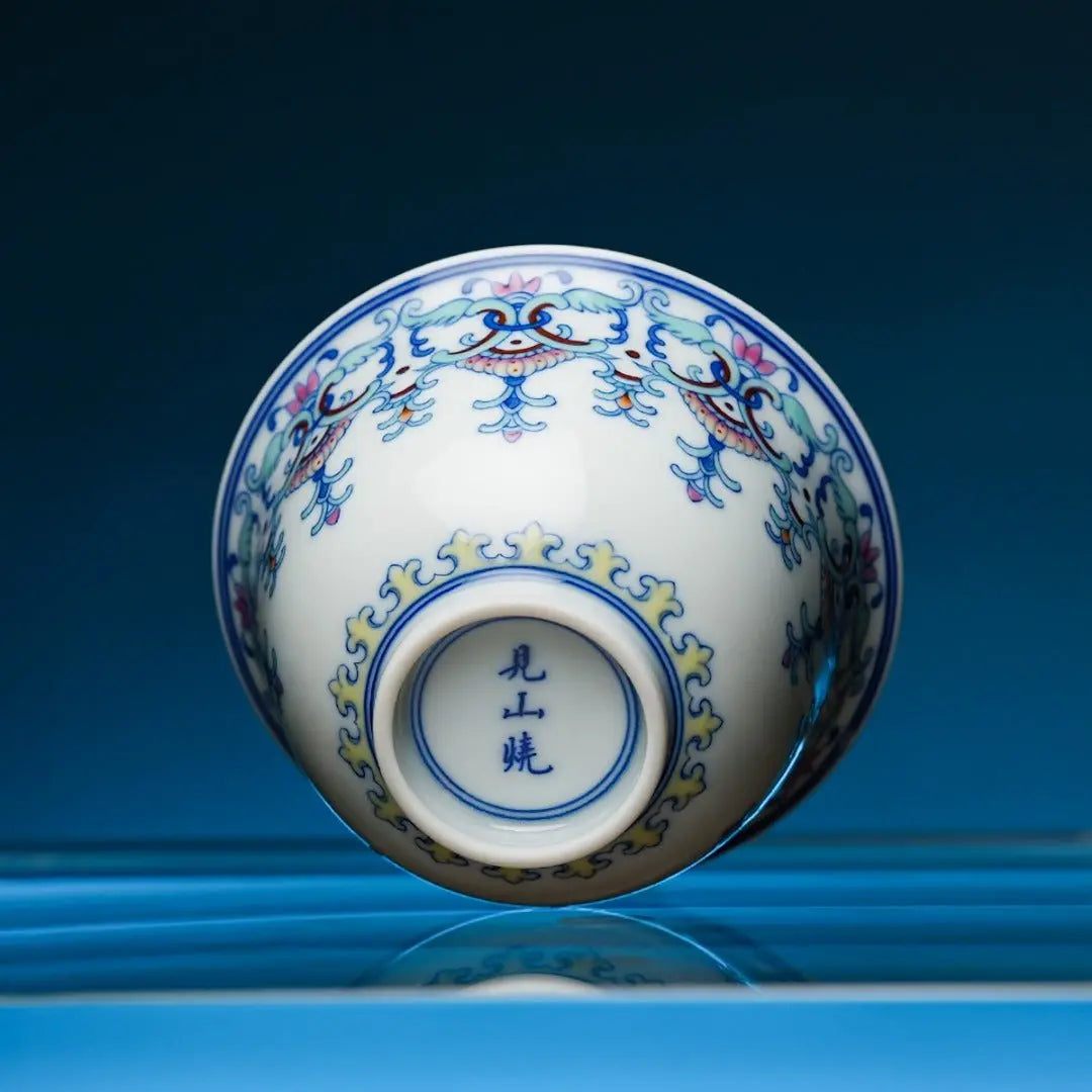 Lian Hua 115cc - Jing De Zhen Porcelain Gaiwan zycschina