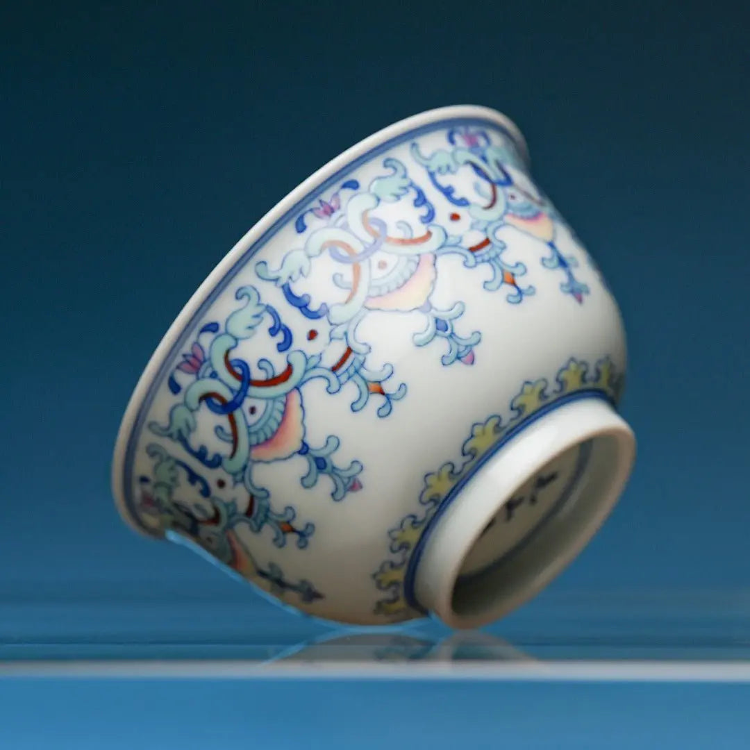 Lian Hua 115cc - Jing De Zhen Porcelain Gaiwan zycschina