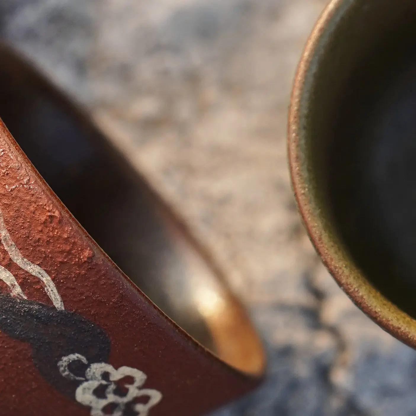 Lian Hua He Jiu Se Lu 80cc - Yixing Handmade Teacup 江苏宜兴