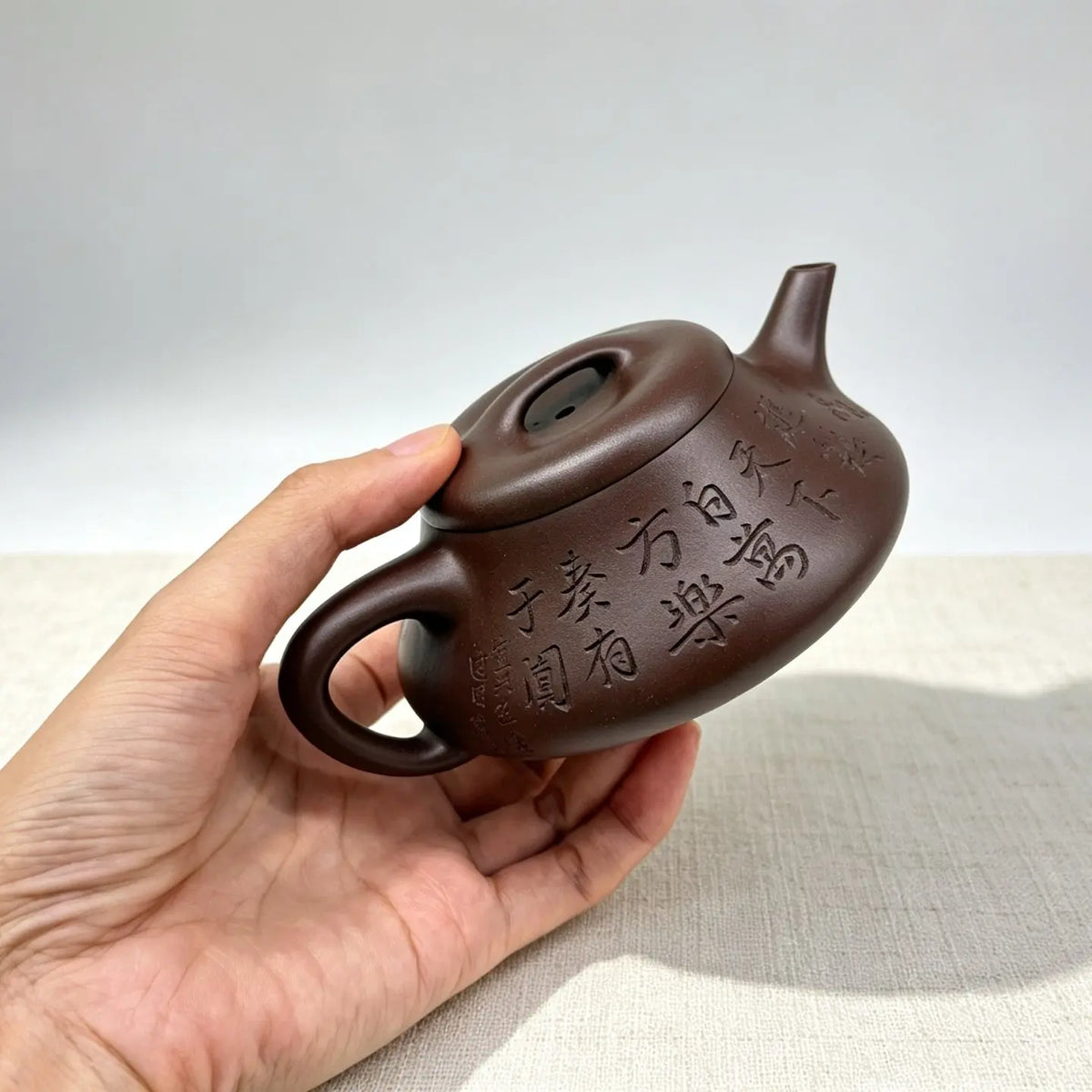 Lian Zi 200cc - Yixing Handmade Teapot 江苏宜兴