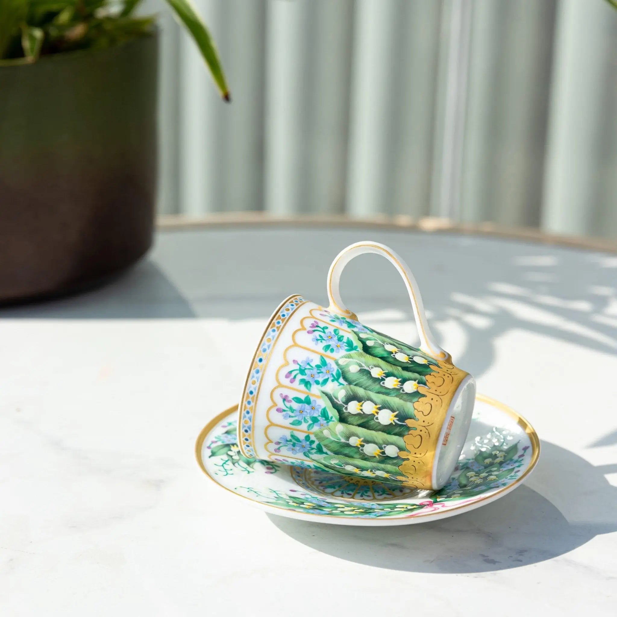 Ling Lan Qi Meng 75cc - Jing De Zhen Porcelain Coffee Cup zycschina