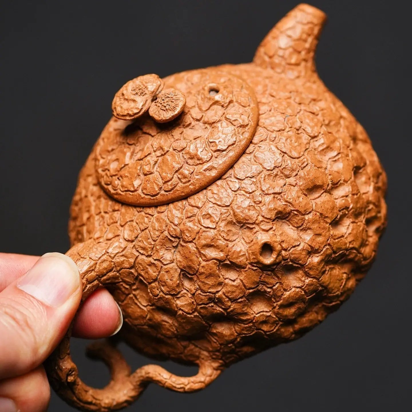 Ling Zhi Gong Chun 220cc - Yixing Handmade Teapot 江苏宜兴