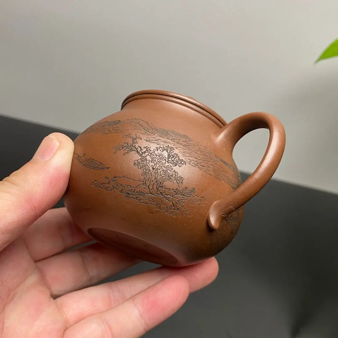 Ling Zhu 160cc - Yixing Handmade Teapot 江苏宜兴