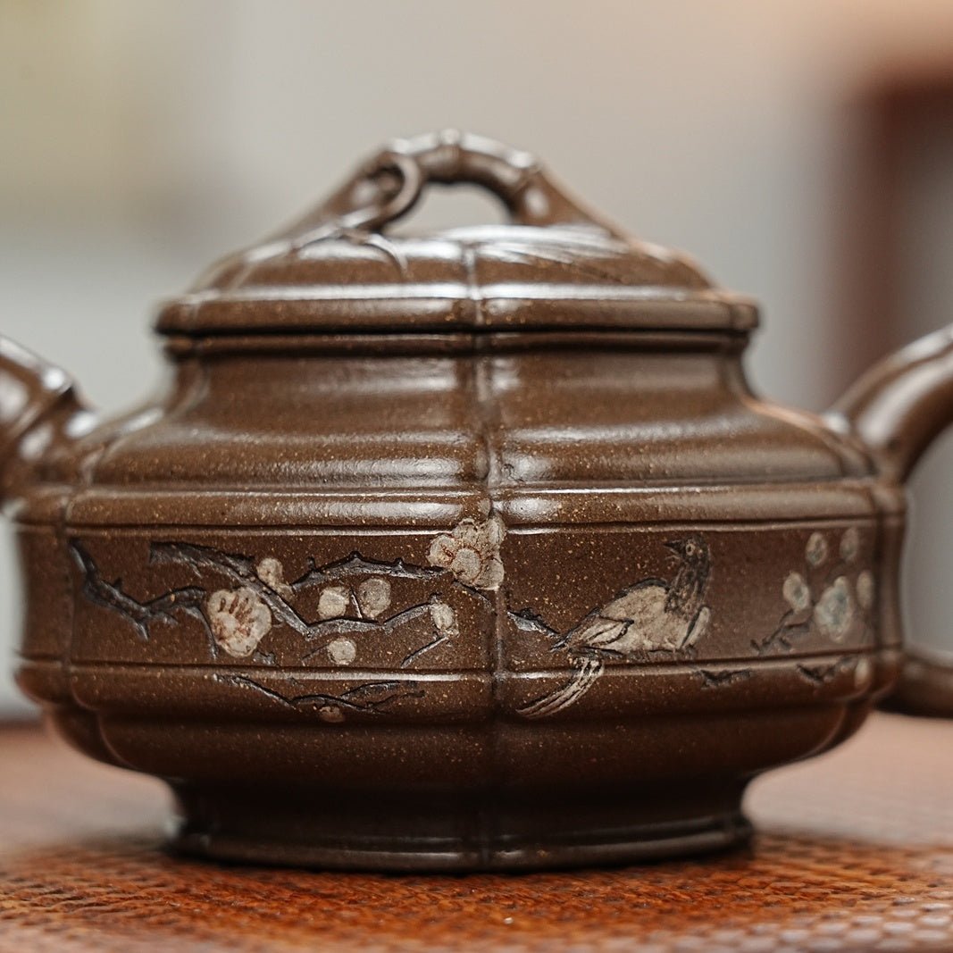 Liu Ban Zhu Gu 180cc - Yixing Handmade Teapot 江苏宜兴