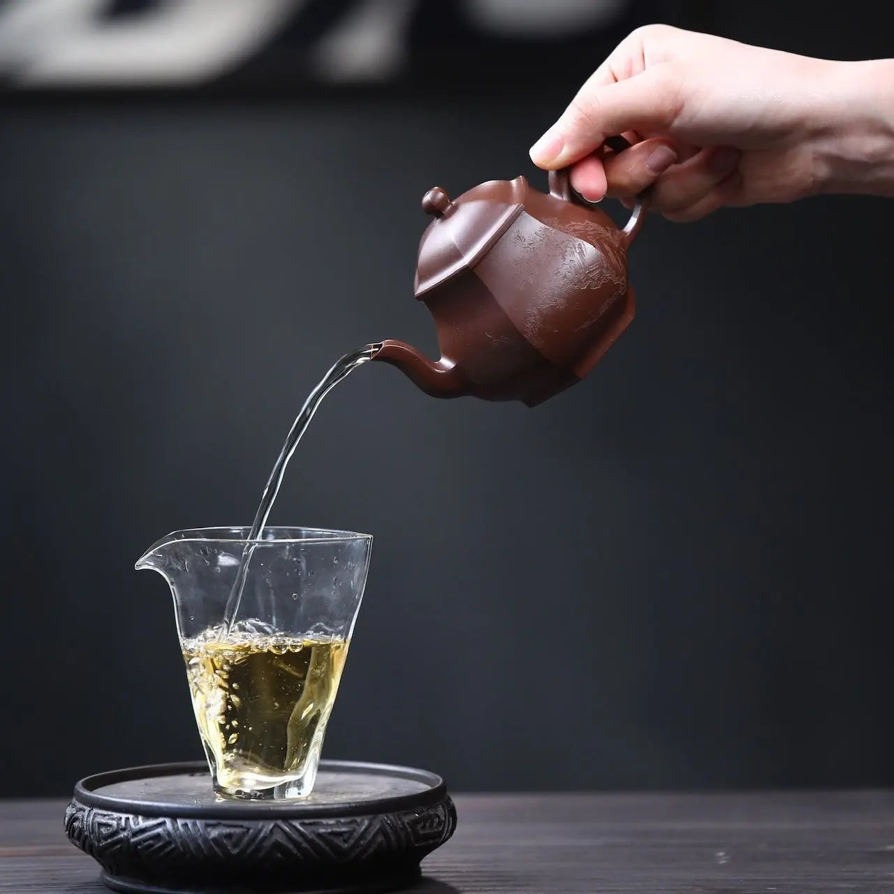 Liu Fang Jin Pan 150cc - Yixing Handmade Teapot 江苏宜兴